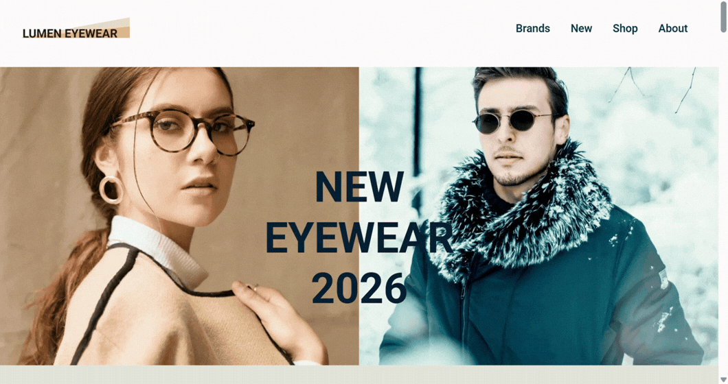 下にスクロールするとヘッダーが隠れ、上に戻すと表示されるElementorヘッダーの挙動